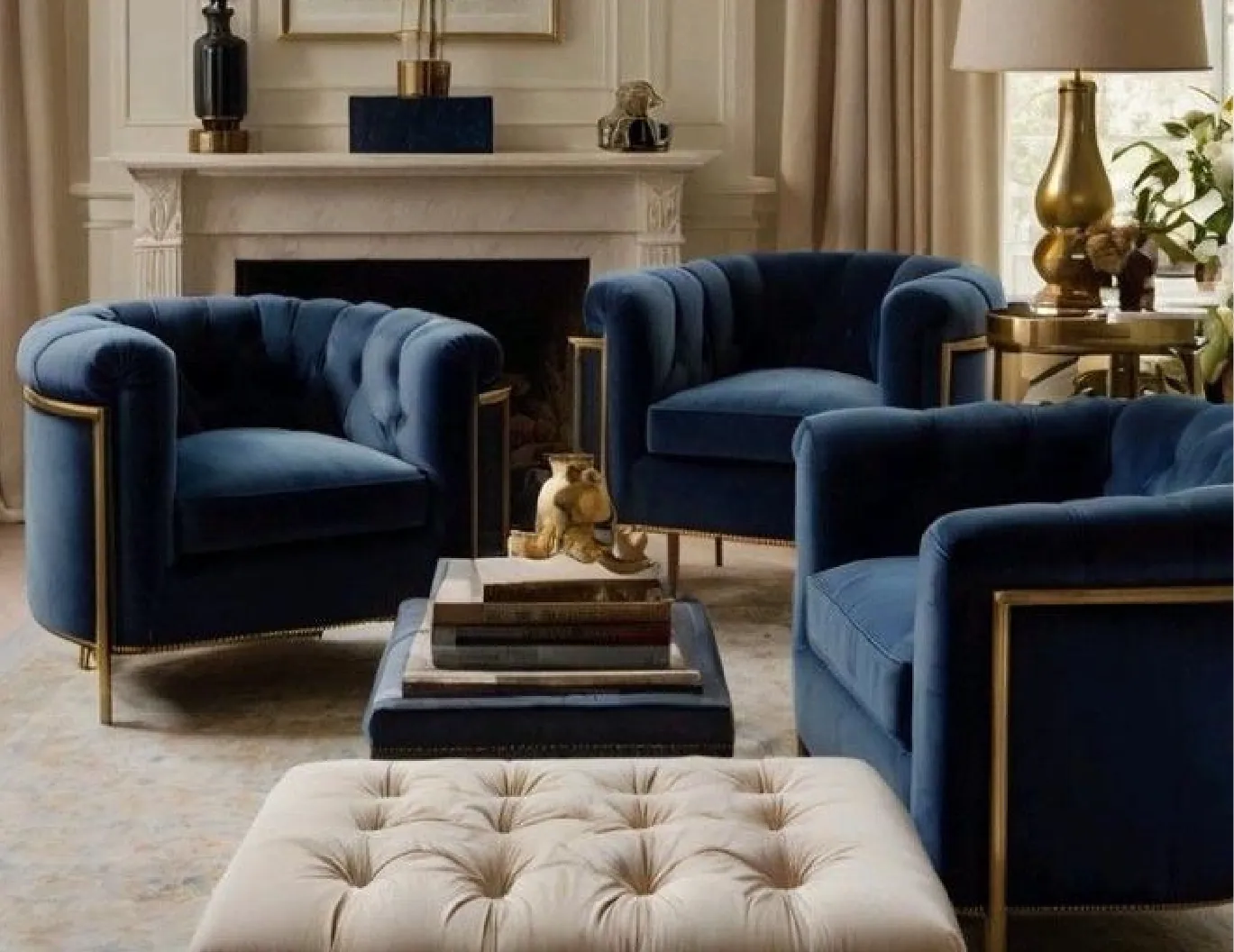 Sutton Club Sofa Set